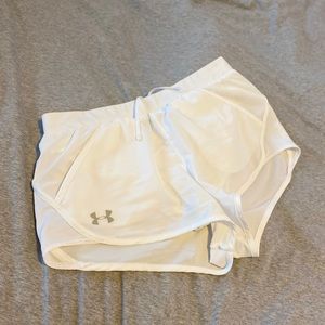 Under Armour White Shorts